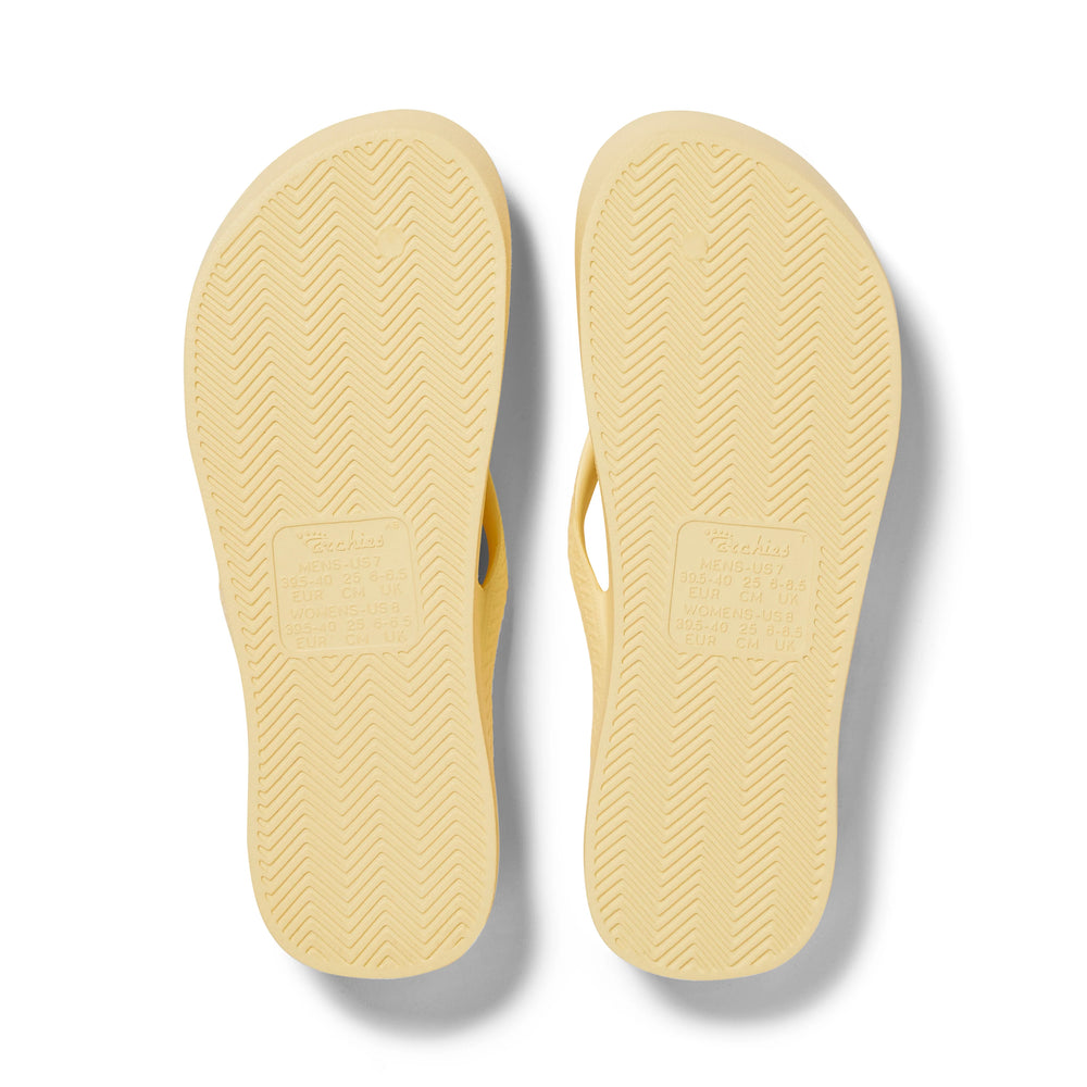  Archies Flip Flops – Classic – Zitronengelb 