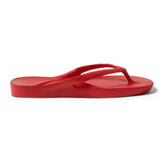 Arch Support Flip Flops - Classic - Chilli Red