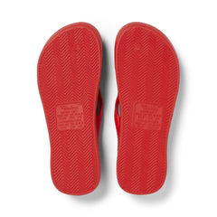 Arch Support Flip Flops - Classic - Chilli Red