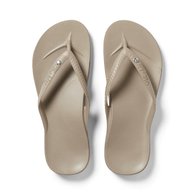  Archies Flip Flops – Kristall – Taupe 